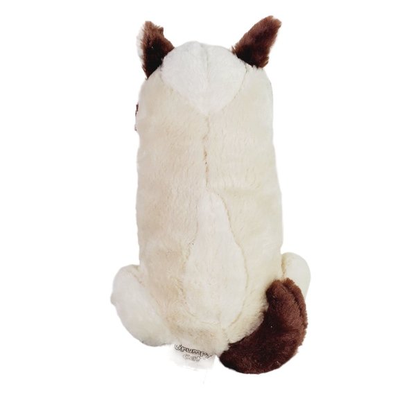 Original Grumpy Cat Meme by Ripple Junction Big Eye Stuffed Animal Plush - Picture 7 of 8